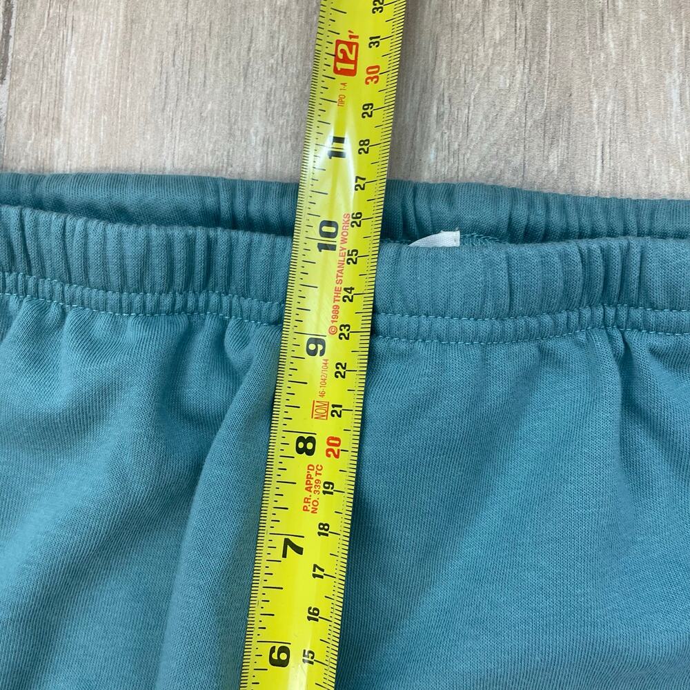 Natural Life Quinn Sweatpants S Teal Boho Sun Rainbow Vintage Floral Jogger - Picture 4 of 12